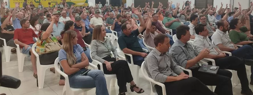 Assembleia Geral Ordinária da Copagril reúne cooperados para apresentação de resultados e definição dos rumos da cooperativa. (Foto: João Livi – arquivo)