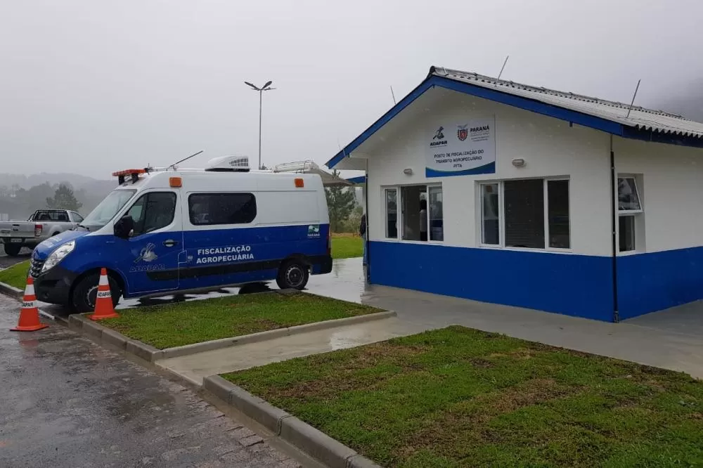 Adapar moderniza a fiscalização do trânsito agropecuário com tecnologia e ações móveis no Paraná.(Foto: DIvulgação)