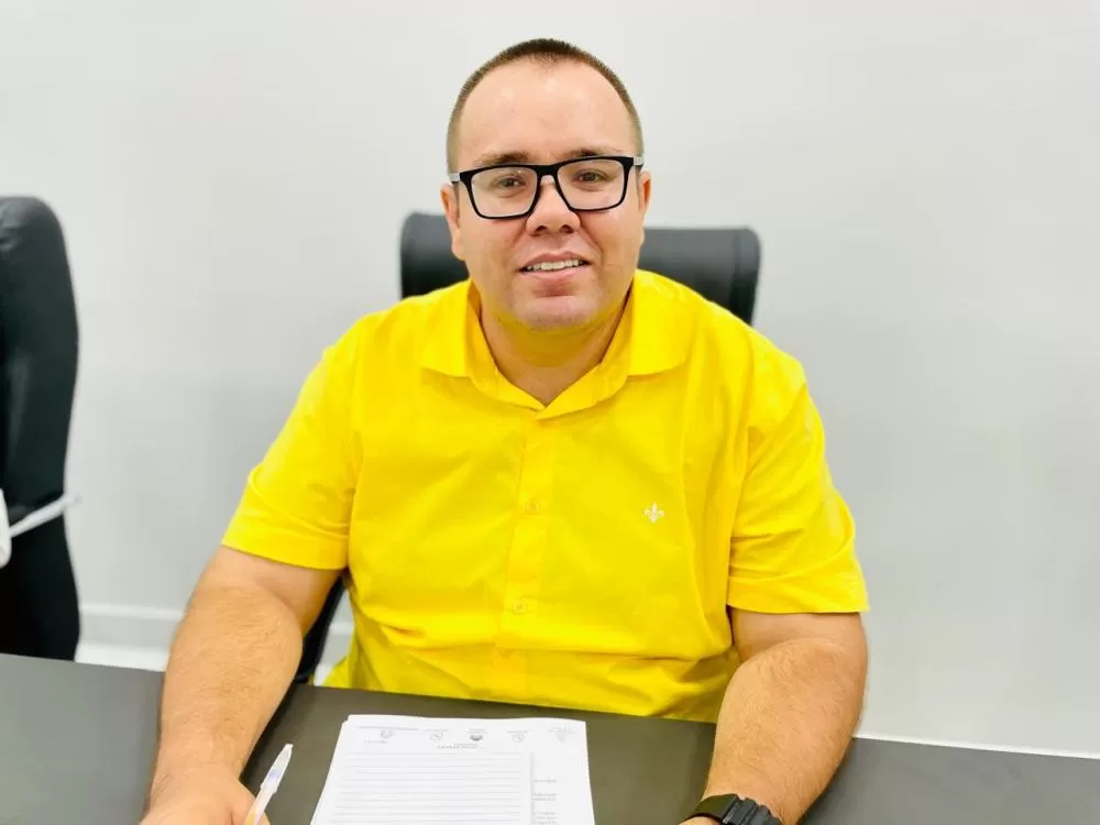 Vereador Cleiton Rodrigo Freitag, o Gordinho do Suco. (Foto: Cristiano Viteck)