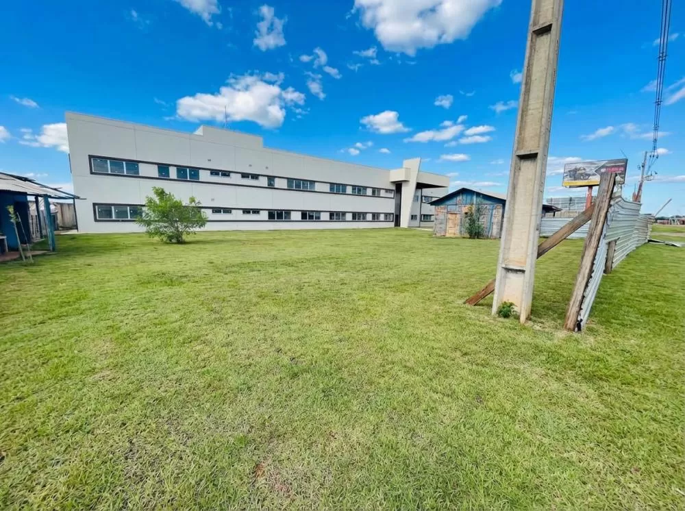 Estrutura em construção para a instalação do Batalhão da Fronteira em Marechal Cândido Rondon. (Foto: Divulgação)