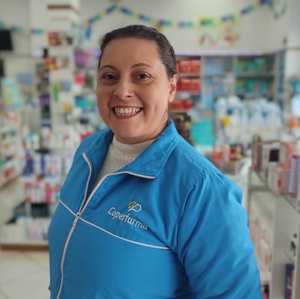 Gissele Lamberty é farmacêutica em Marechal Cândido Rondon. Foto: João Livi