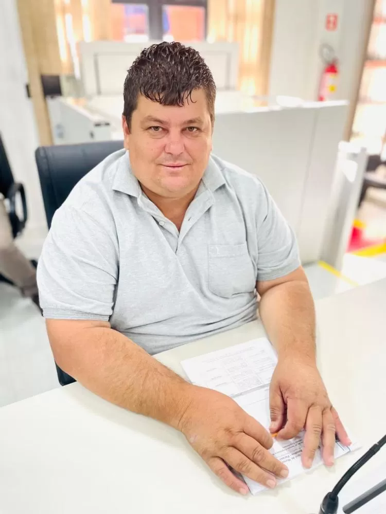 Vereador Marciel Escher apresentou proposições voltadas à mobilidade e infraestrutura rural. (Foto: Cristiano Viteck)