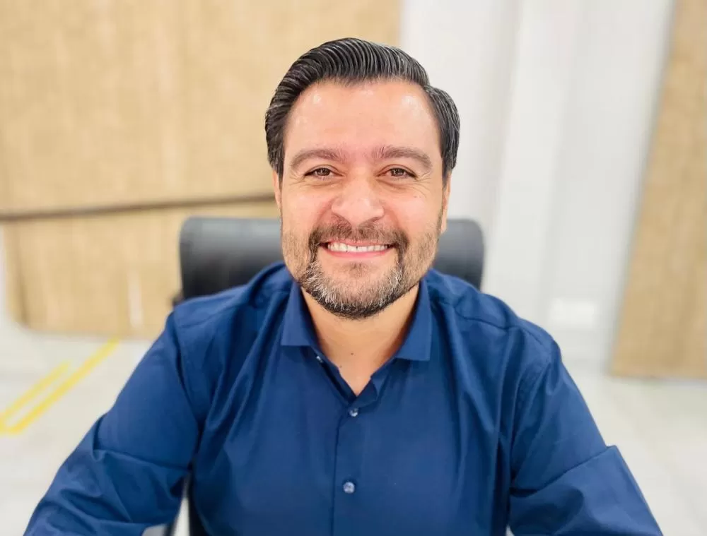 Vereador Policial Fábio apresentou propostas voltadas à segurança e organização do trânsito no município. (Foto: Cristiano Viteck)