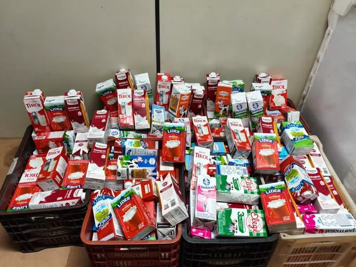 Encontro de Motorhomes arrecada 245 litros de leite para entidades assistenciais