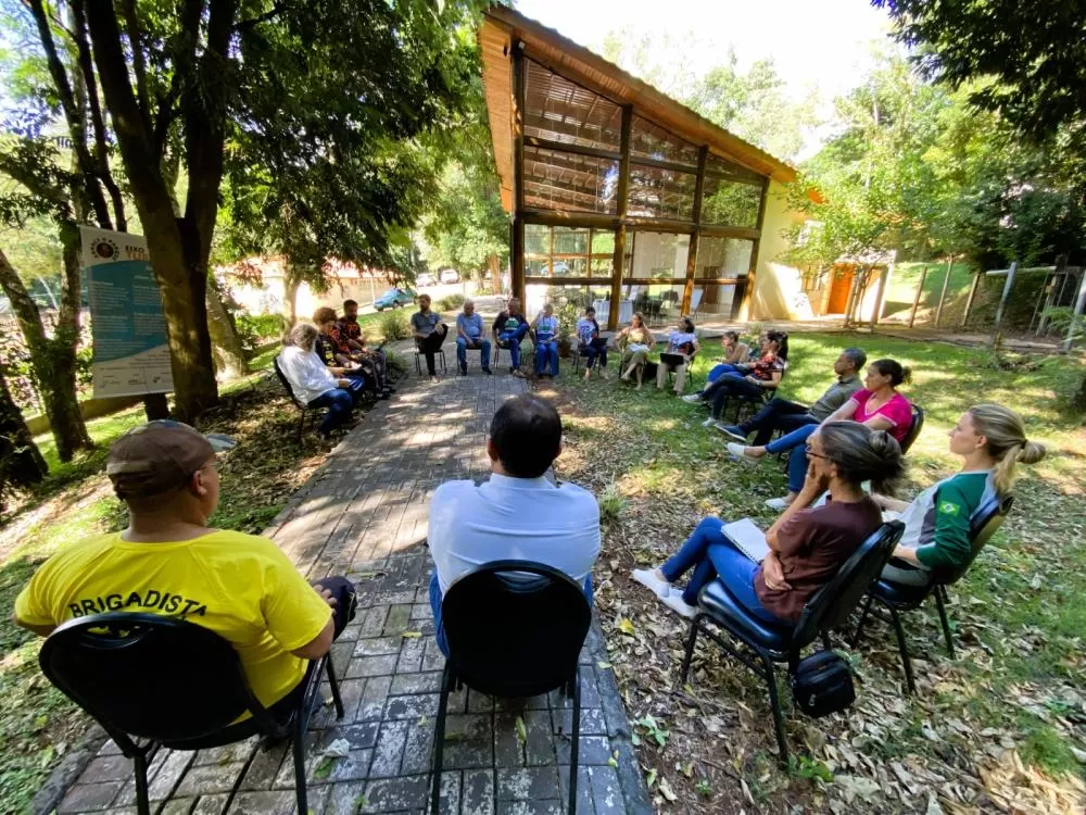 Oficinas reuniram representantes de 14 municípios para discutir ações de desenvolvimento e conservação no entorno do Parque Nacional do Iguaçu. (Foto: Divulgação)