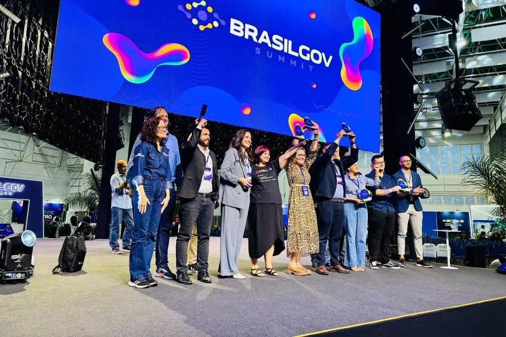 Paraná recebe cinco prêmios no BrasilGov Summit 2026 por soluções tecnológicas voltadas à modernização da gestão pública. (Foto: SETI)