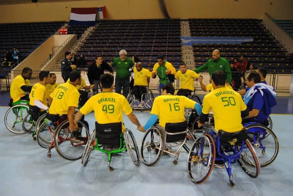 Marechal Rondon recebe equipes da região Sul para a 4ª Copa Sul de Handebol em Cadeira de Rodas. (Foto: Divulgação/Liga Nacional de Handebol)