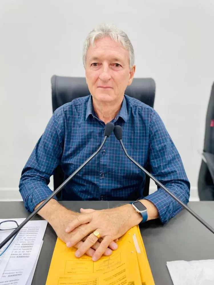 Vereador Valdirzinho apresentou requerimento e indicações voltadas à saúde e infraestrutura rural. (Foto: Cristiano Viteck)