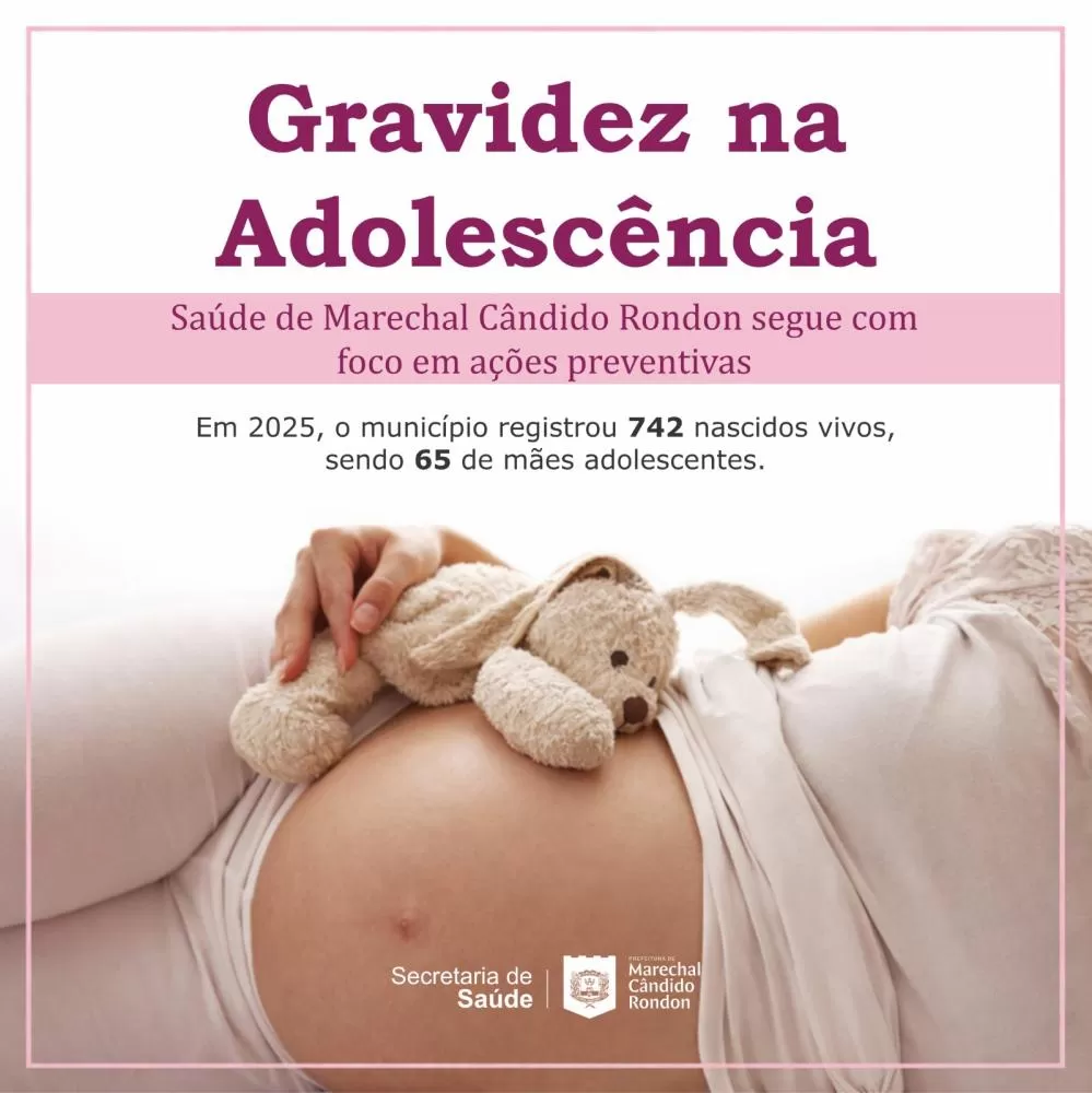 Ações de prevenção à gravidez na adolescência são realizadas nas unidades de saúde e escolas do município. (Foto: Divulgação)