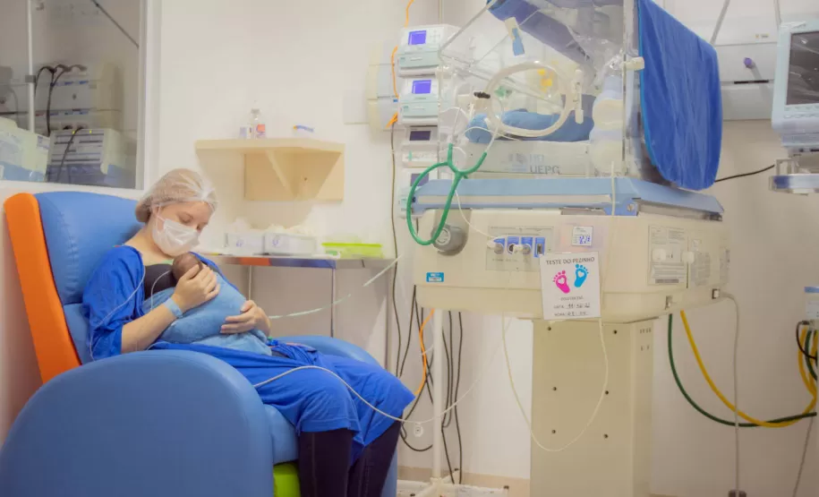 Paraná lidera no Brasil o índice de gestantes com acompanhamento pré-natal adequado. (Foto: UEPG)