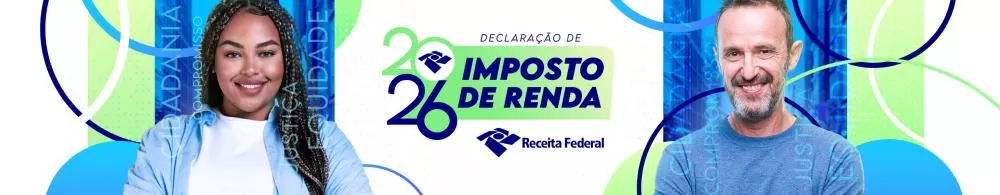  Programa do Imposto de Renda 2026 é liberado antecipadamente para download. (Imagem: Divulgação/Receita Federal)