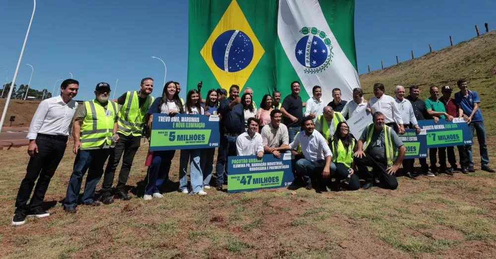 Investimentos públicos no Paraná avançam com obras e ações em diversas regiões. (Foto: Geraldo Bubniak/AEN)