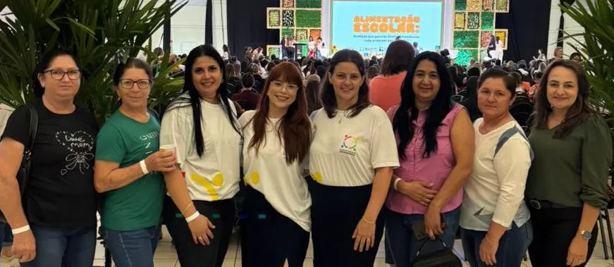Servidores da educação participam de encontro sobre alimentação escolar em Foz do Iguaçu. (Foto: Divulgação)