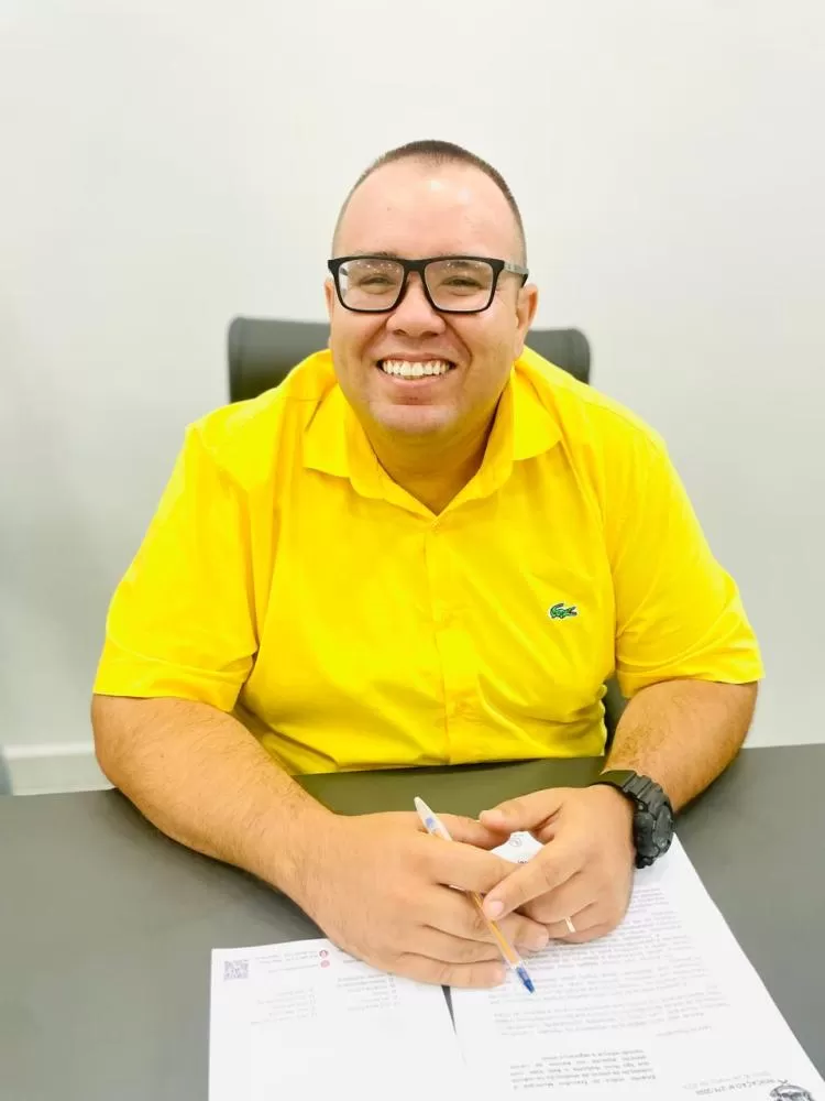 Cleinton Rodrigo Freitag, o vereador Gordinho do Suco. (Foto: Cristiano Viteck)