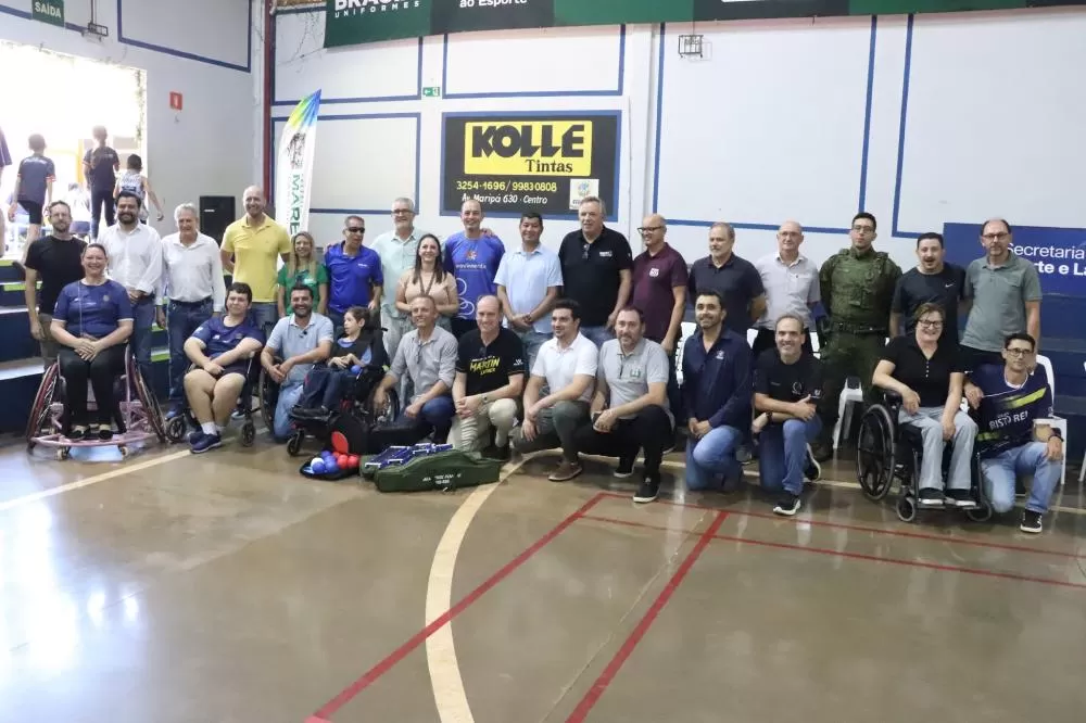 Lançamento do Centro de Referência Paralímpico marca avanço na inclusão esportiva em Marechal Rondon (Foto: Divulgação)
