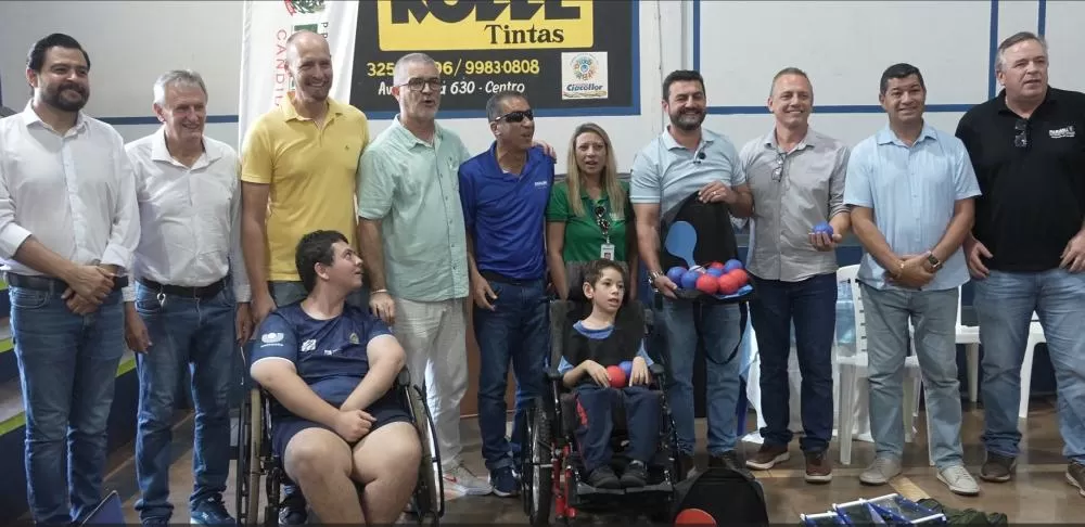 Lançamento do Centro de Referência Paralímpico marca avanço na inclusão esportiva em Marechal Rondon.