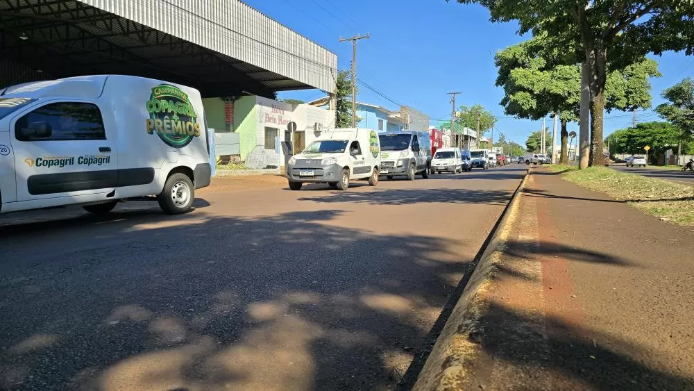 Carreata percorreu as ruas de Marechal Cândido Rondon exibindo os prêmios da campanha “Copagril + Prêmios”. (Foto: Divulgação)