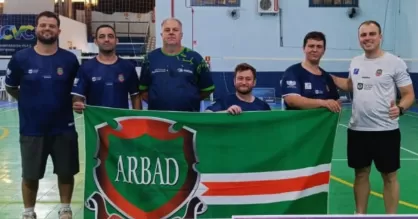 Atletas da ARBAD representaram Marechal Cândido Rondon com destaque no 14º Jogos Paradesportivos do Paraná, em Foz do Iguaçu. (Foto: Divulgação)