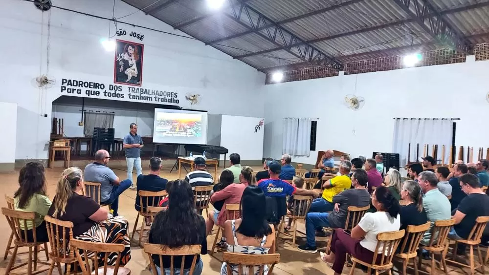 Reuniões levam prestação de contas e aproximam gestão municipal da comunidade em Quatro Pontes. (Foto: Divulgação)