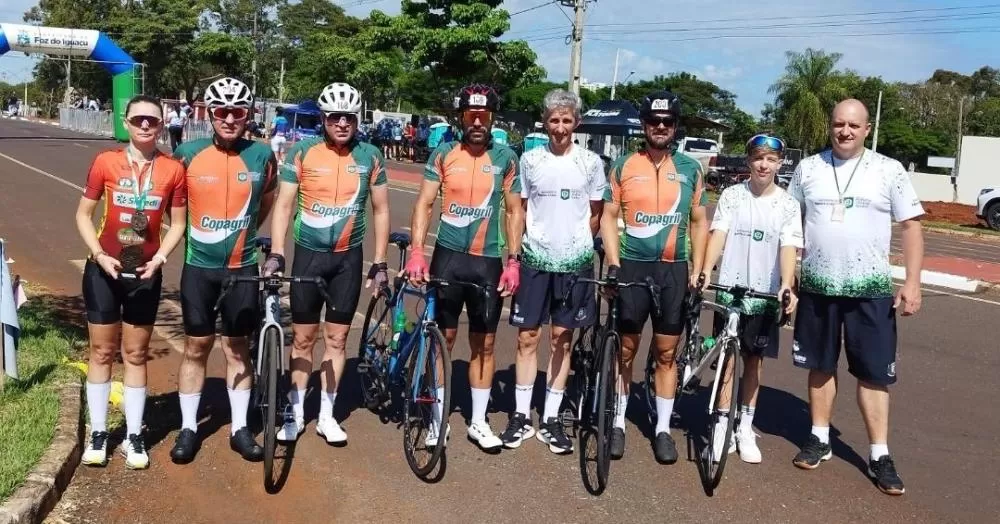 Equipe rondonense conquista pódios e posições de destaque na etapa do Paranaense de Ciclismo em Foz do Iguaçu. (Foto: Divulgação)