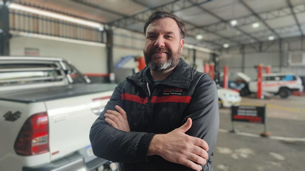 Douglas Krause é empresário em Marechal Cândido Rondon. Foto: João Livi