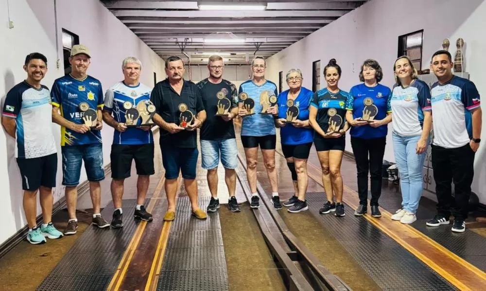 Campeonato Municipal de Bolão 2026 foi encerrado com definição dos campeões nas categorias feminina e masculina em Quatro Pontes. (Foto: Divulgação)