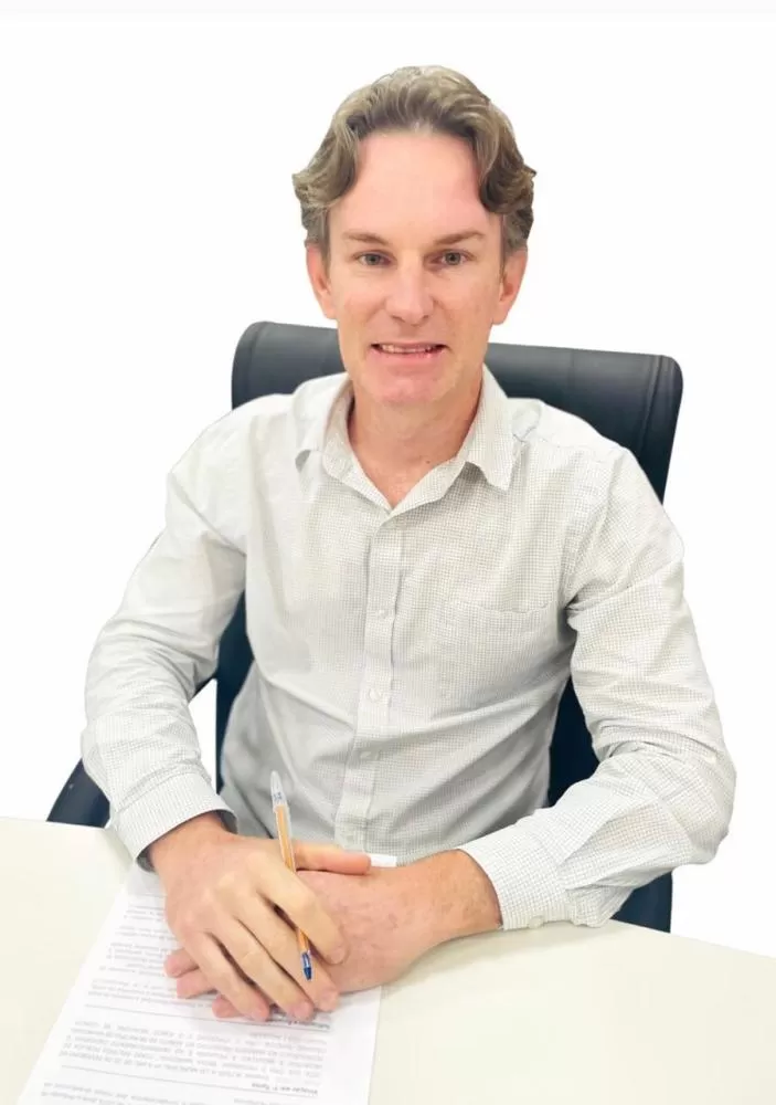 Vereador Rafael Heinrich é autor do projeto aprovado pela Câmara para garantir atendimento especializado a crianças com apraxia da fala. (Foto: Cristiano Viteck)