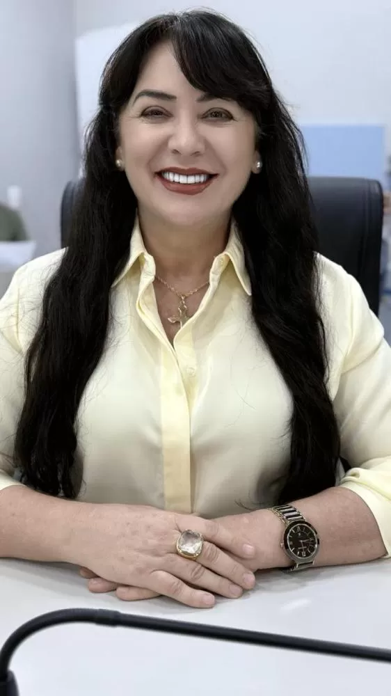 Tania Maion solicitou melhorias urgentes na estrada rural que liga a Linha São Cristóvão. (Foto: Cristiano Viteck)