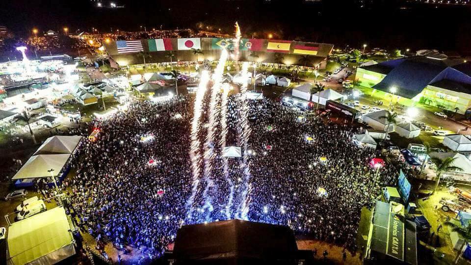 A MR Som e Luzes está presente em grande eventos do Brasil. Foto:Arquivo Pessoal