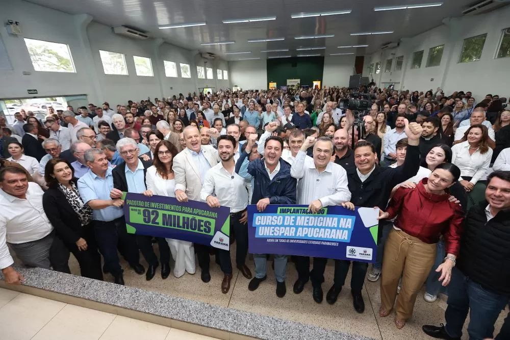 Universidades estaduais do Paraná chegam a 382 vagas anuais em cursos de Medicina, com expansão da oferta pública no interior do Estado. (Foto: Geraldo Bubniak/AEN)