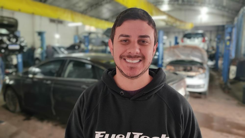 William Dumke é empresário em Marechal Cândido Rondon. Foto: João Livi