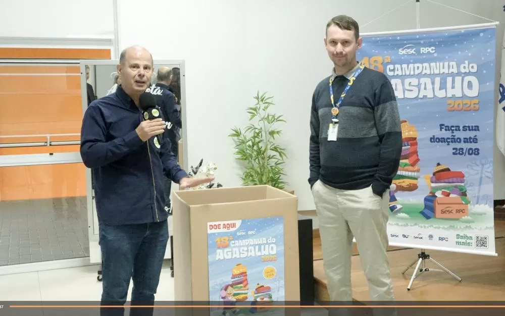 Sesc lançou a 18ª Campanha do Agasalho em Marechal Cândido Rondon, com apoio de entidades, empresas e poder público.