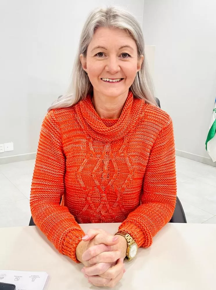 Marciane Specht apresentou propostas para ampliar, modernizar e descentralizar serviços de saúde. (Foto: Cristiano Viteck).