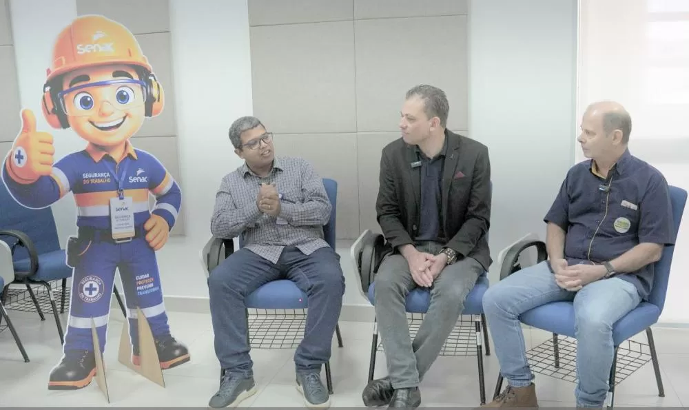 André Caetano Jinio Guimarães, Osnei Francisco Alves e João Livi.