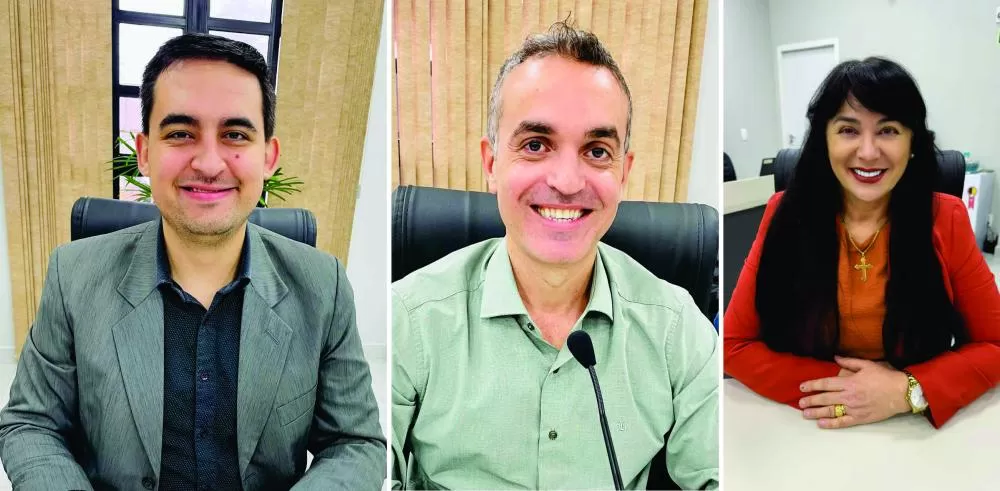 Vereadores Juca, Juliano e Tânia solicitaram informações sobre filas de espera em especialidades médicas e disponibilidade de suplementos e fórmulas alimentares na Farmácia Básica (Foto: Cristiano Viteck)