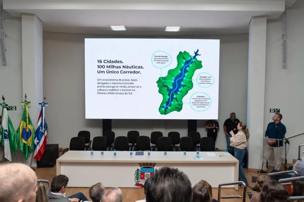 Adetur Cataratas e Caminhos comemora anúncio de R$ 24 milhões em investimentos para infraestrutura em turismo náutico nos municípios do entorno do lago de Itaipu. (Foto: Divulgação)