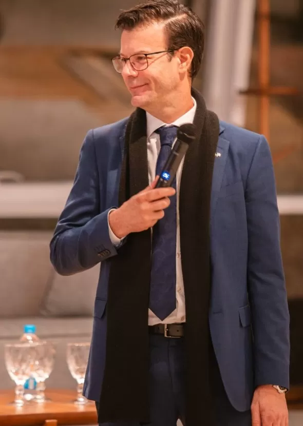 Roger Maciel, presidente da Câmara de Comércio Brasil-Paraguai (CCBP). (Foto: Arquivo pessoal/Instagram)