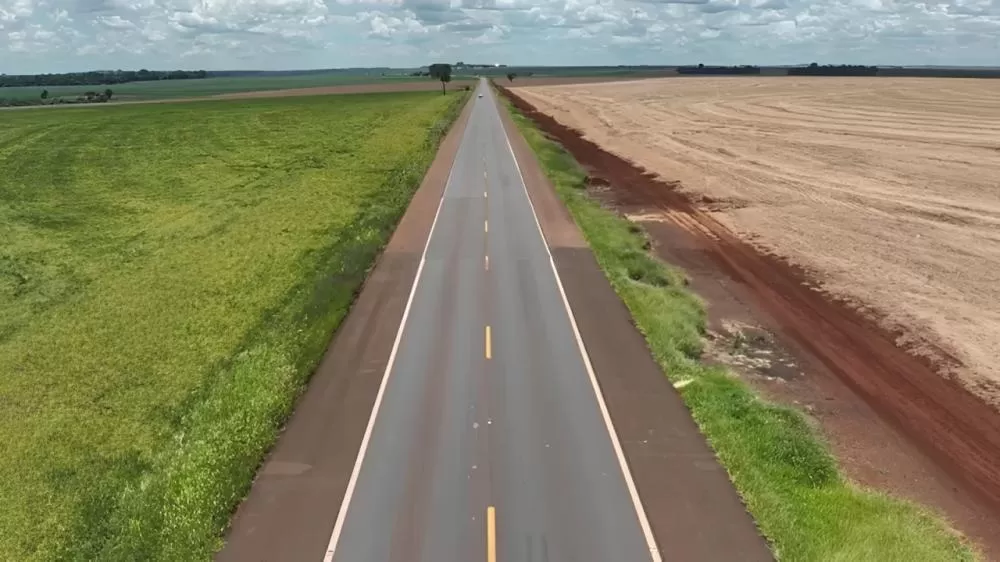 Produtores utilizam faixas de domínio de rodovias paranaenses para o cultivo agrícola mediante processos de regularização junto às concessionárias. (Foto: Divulgação/Via Campo)