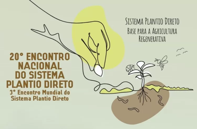 Sistema Plantio Direto será tema de encontro mundial e nacional em Brasília, com debates sobre agricultura regenerativa, conservação do solo e produtividade. (Foto: Divulgação)