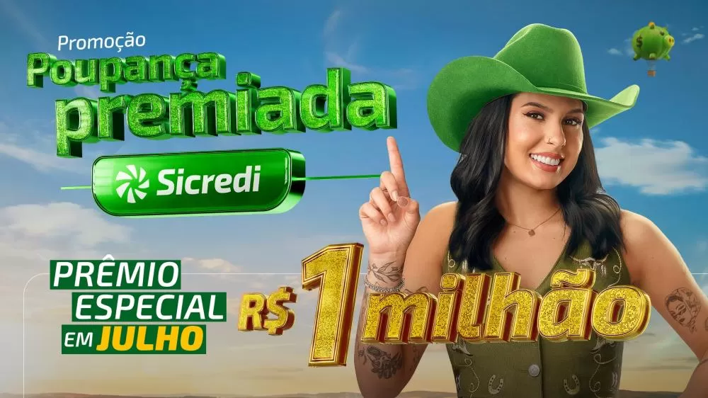 Para participar da campanha Poupança Premiada, basta realizar novos depósitos na poupança durante o período promocional. (Imagem: Divulgação)