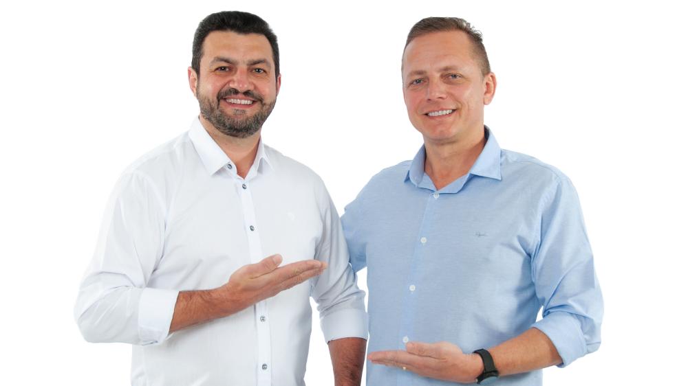 Adriano Backes e Vanderlei Sauer comandarão Marechal Cândido Rondon pelos próximos 4 anos.