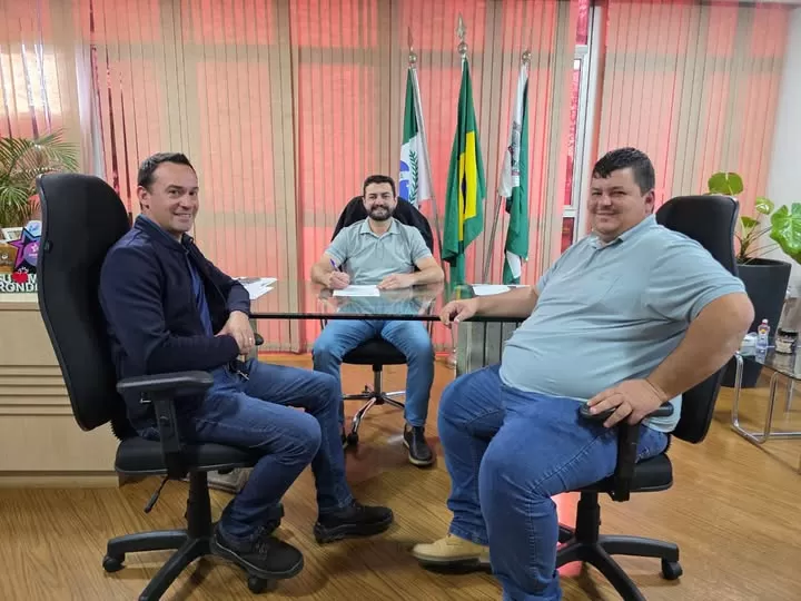 Alex Luis Kuhn, Adriano Backes e Marciel Escher. (Foto: Divulgação)