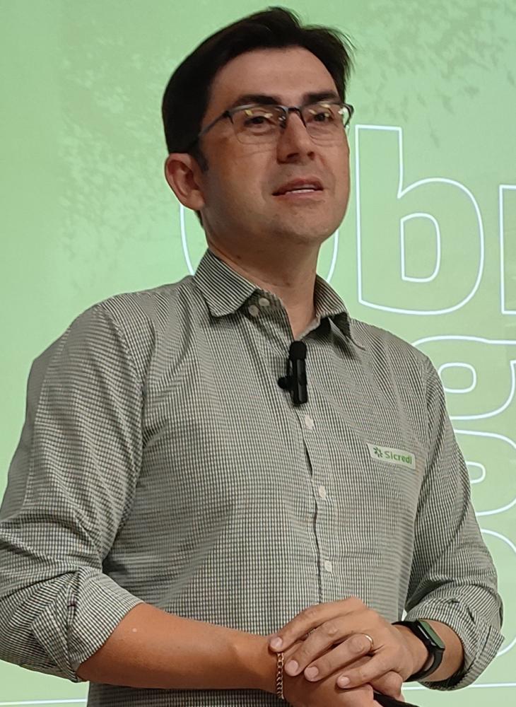 Fernando Barros Fenner, o presidente da Sicredi Aliança PR/SP. Foto: João Livi