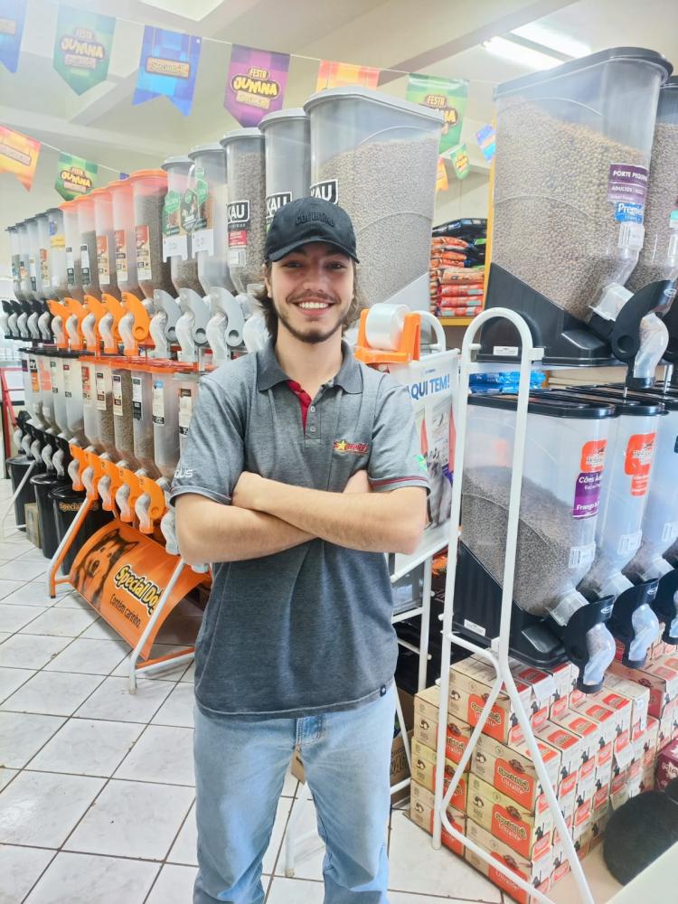 Arthur Genz, acadêmico de medicina veterinária. Foto: João Livi
