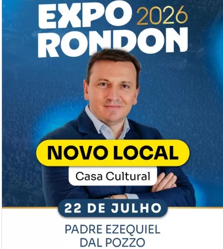 Programação religiosa da Expo Rondon 2026 será realizada na Casa Cultural nesta quarta-feira, em razão das condições climáticas. (Imagem: Divulgação)