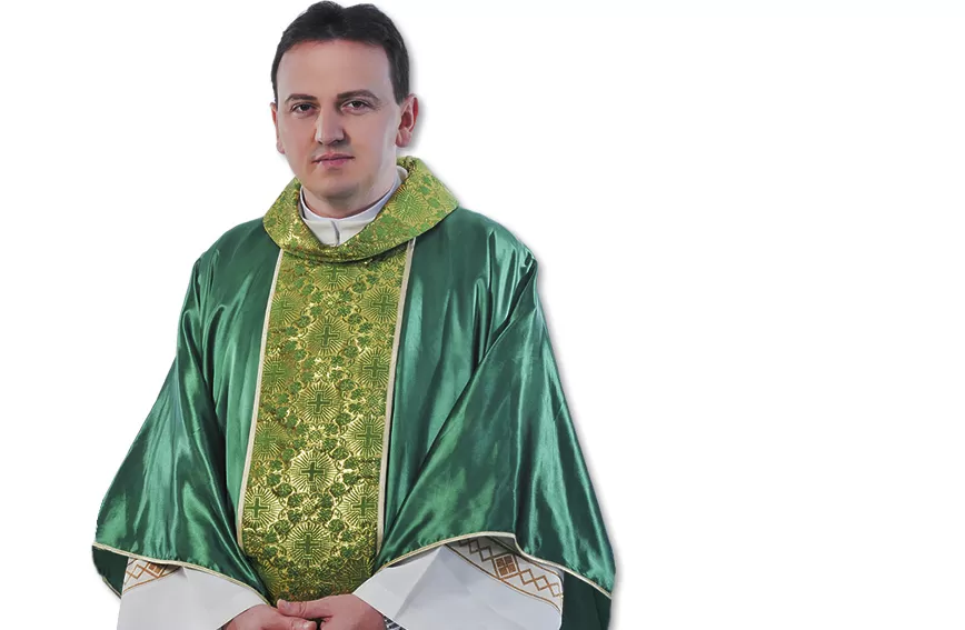 Padre Ezequiel Dal Pozzo presidirá missa às 19h na Igreja Matriz Sagrado Coração de Jesus antes do show na Casa Cultural. (Foto: Divulgação)