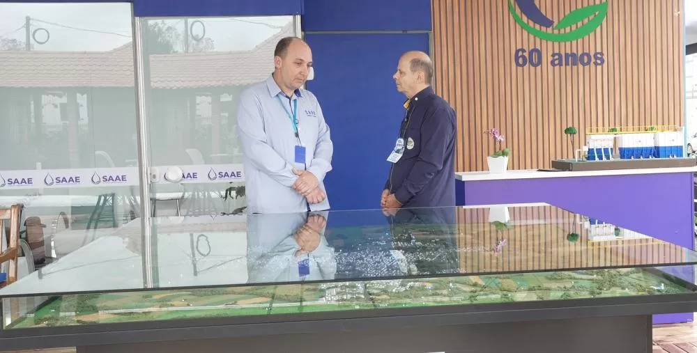 SAAE apresenta sistema de água e esgoto na Expomar 2026