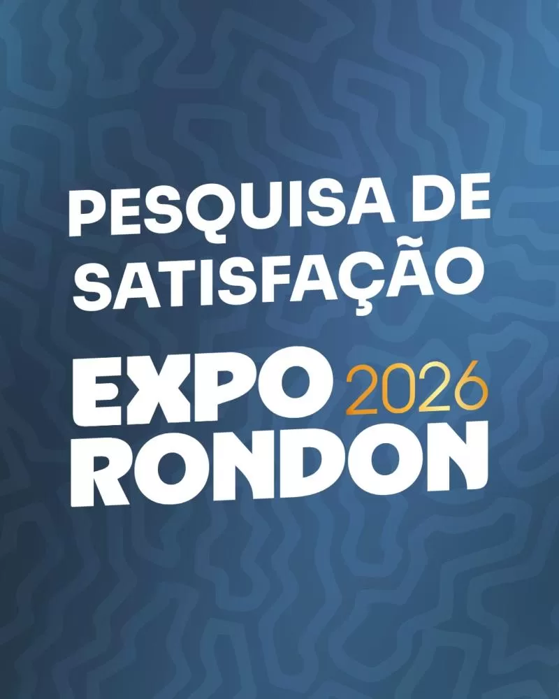 Pesquisa de satisfação da Expo Rondon 2026 está disponível para visitantes, expositores e participantes até sexta-feira, dia 31. (Imagem: Divulgação)