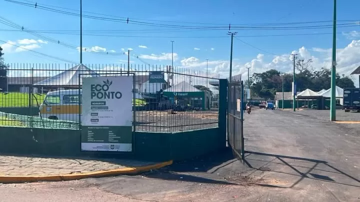 Ecoponto volta a funcionar no parque de exposições a partir desta quinta-feira, dia 30 de julho. (Foto: Divulgação)