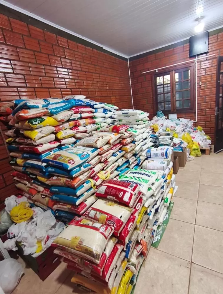 Ingressos solidários da Expo Rondon arrecadam mais de 16 toneladas de alimentos